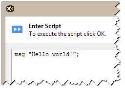 尝试脚本对话框
